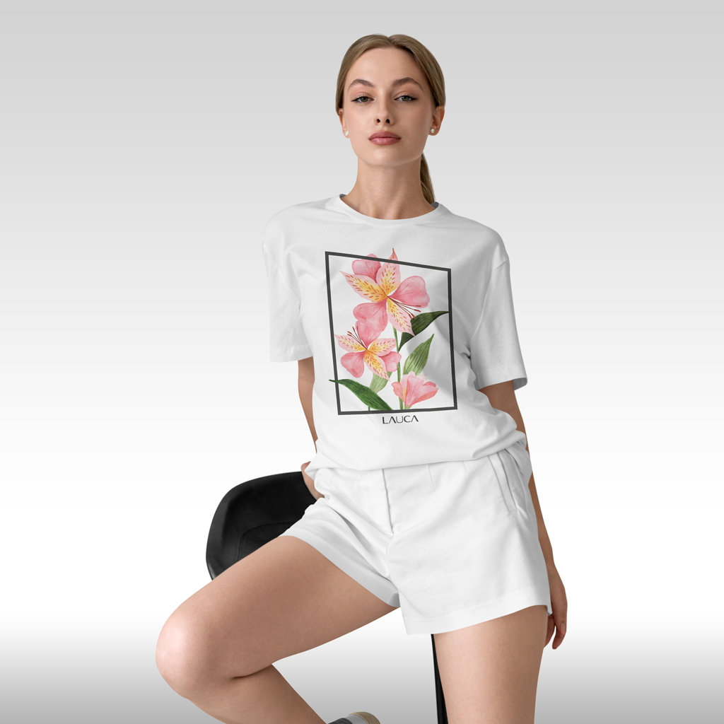 CAMISETA ORQUÍDEA – Lauca Shop